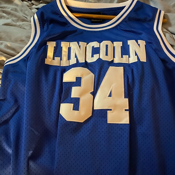 Jesus Shuttlesworth Lincoln blue jersey - Picture 1 of 2